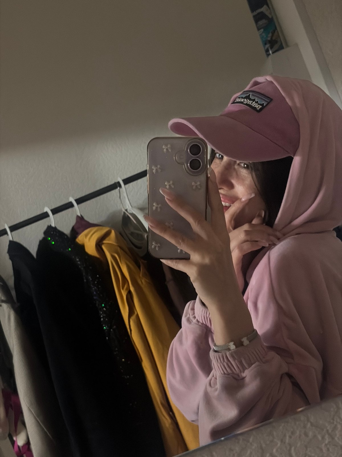 Personal documentation: selfies, painting, cake decorating, skincare routine captured