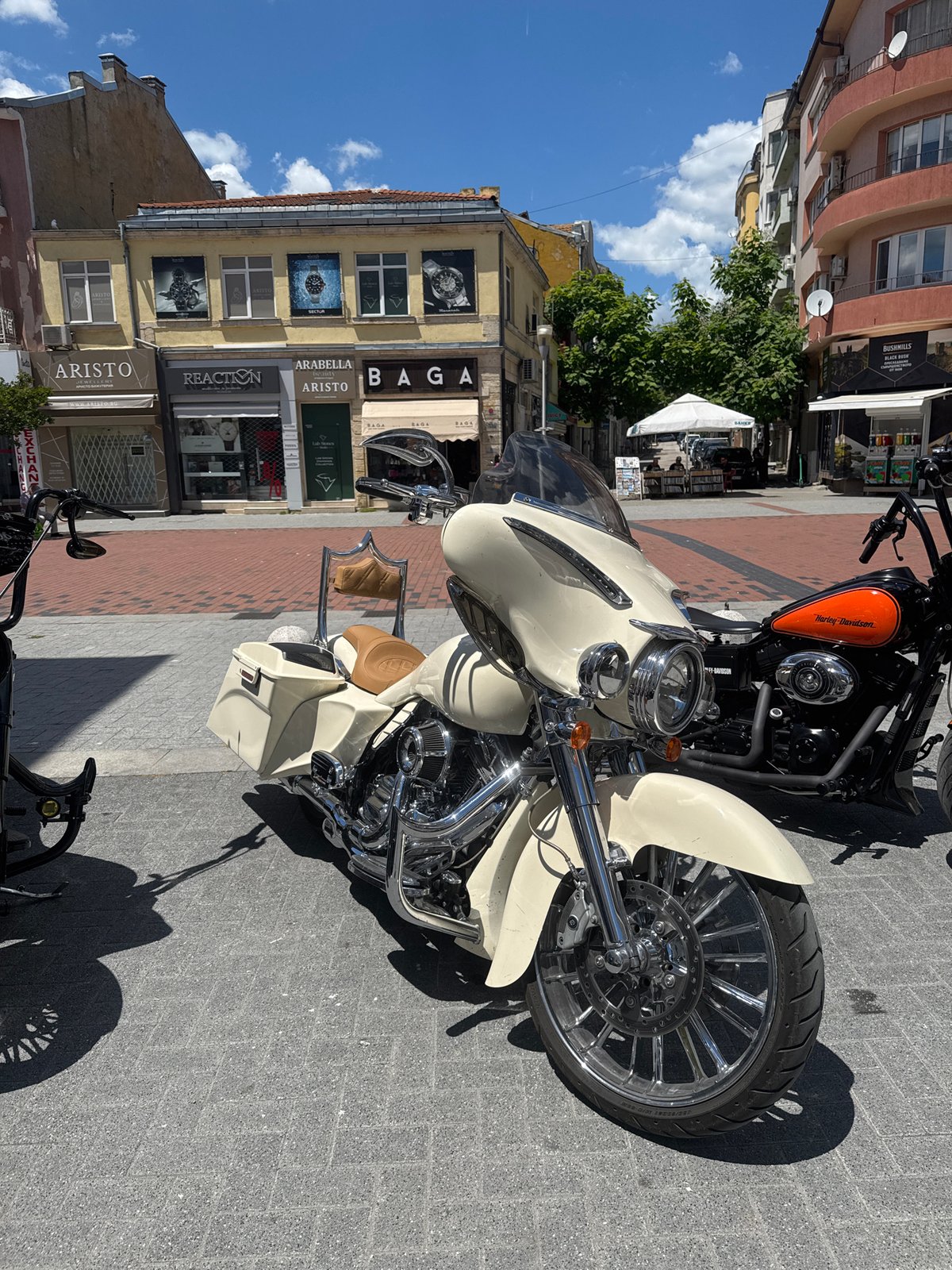 Morning scenes across Varna's streets, cafes, and rooftops
