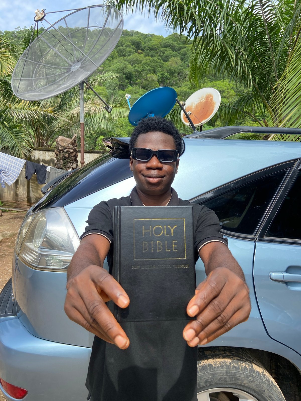 Sunday morning scenes in Mararaba, Nigeria