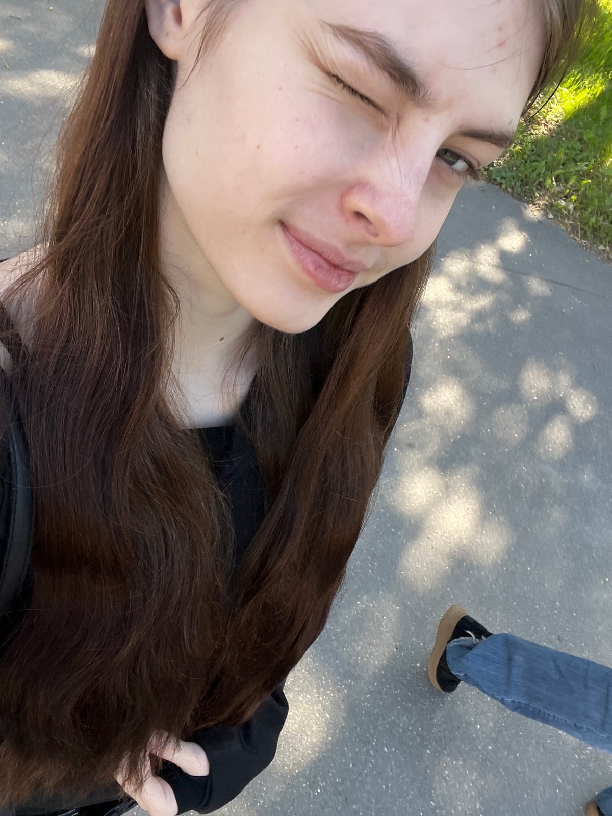 Early morning selfies and street scenes documented in Russia