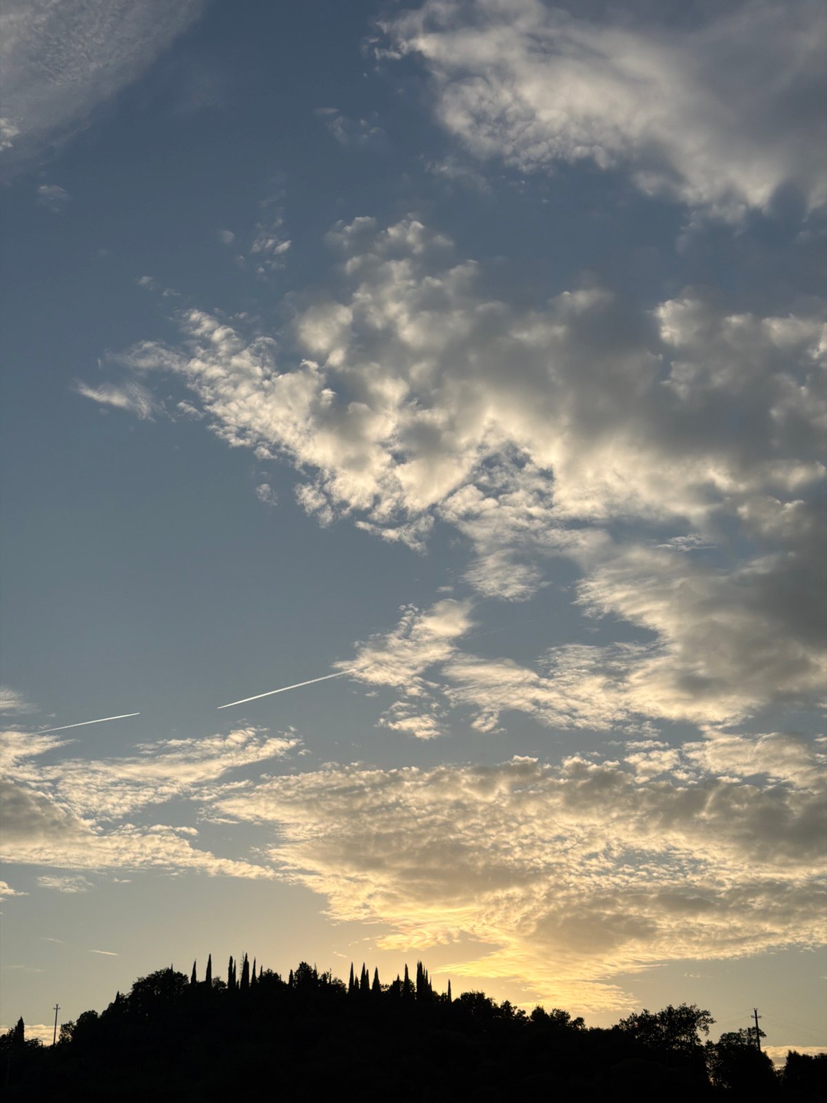 Evening sky and Funko Pop collection captured in Desenzano