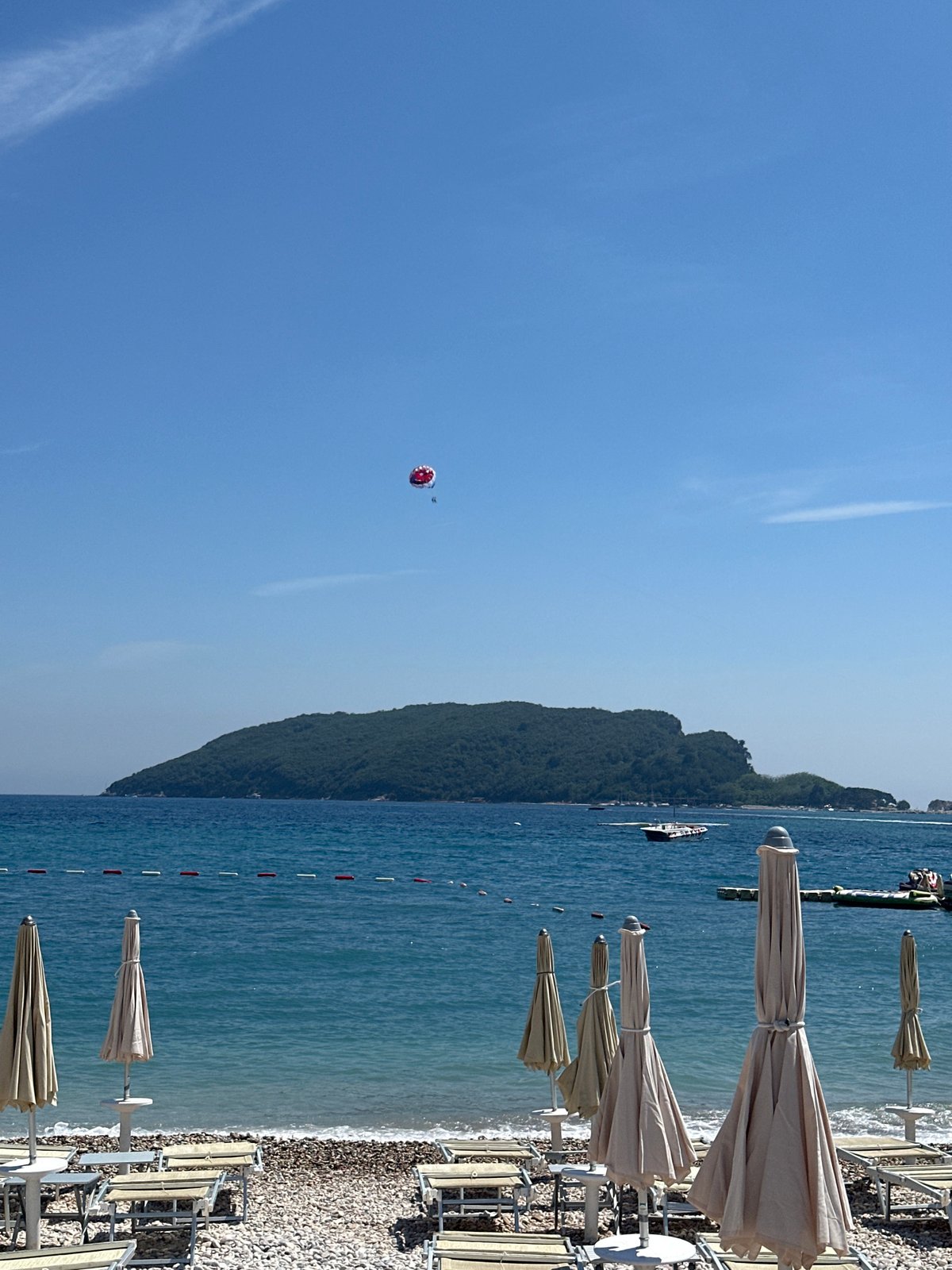 Sunny afternoon scenes documented across Budva coastal resort