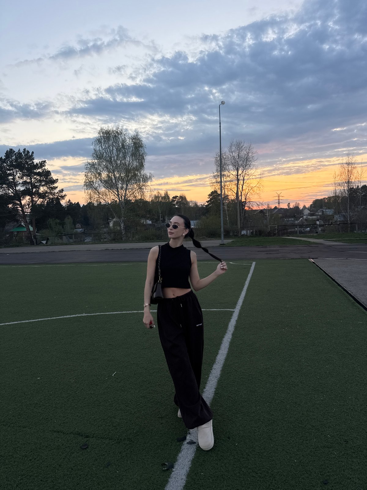 Ordinary life moments captured across Chaikovsky, Russia sports fields