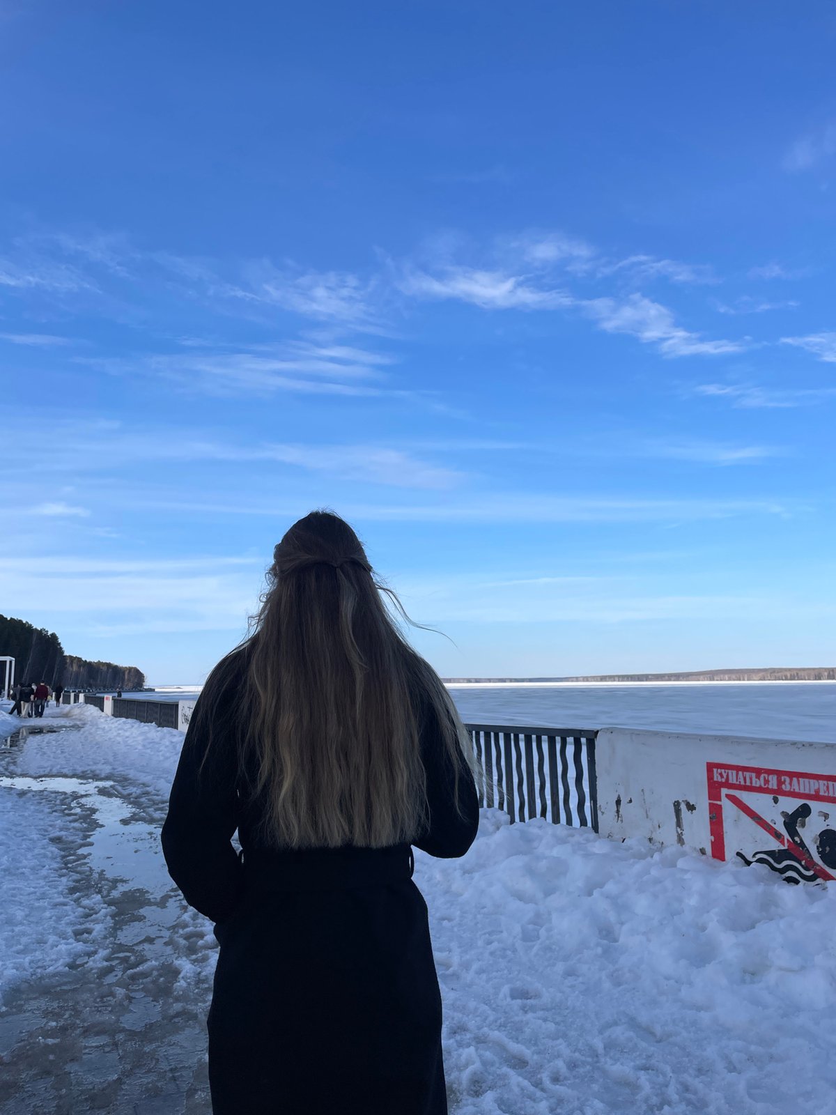 Daily life scenes captured across Chaikovsky, Russia winter day