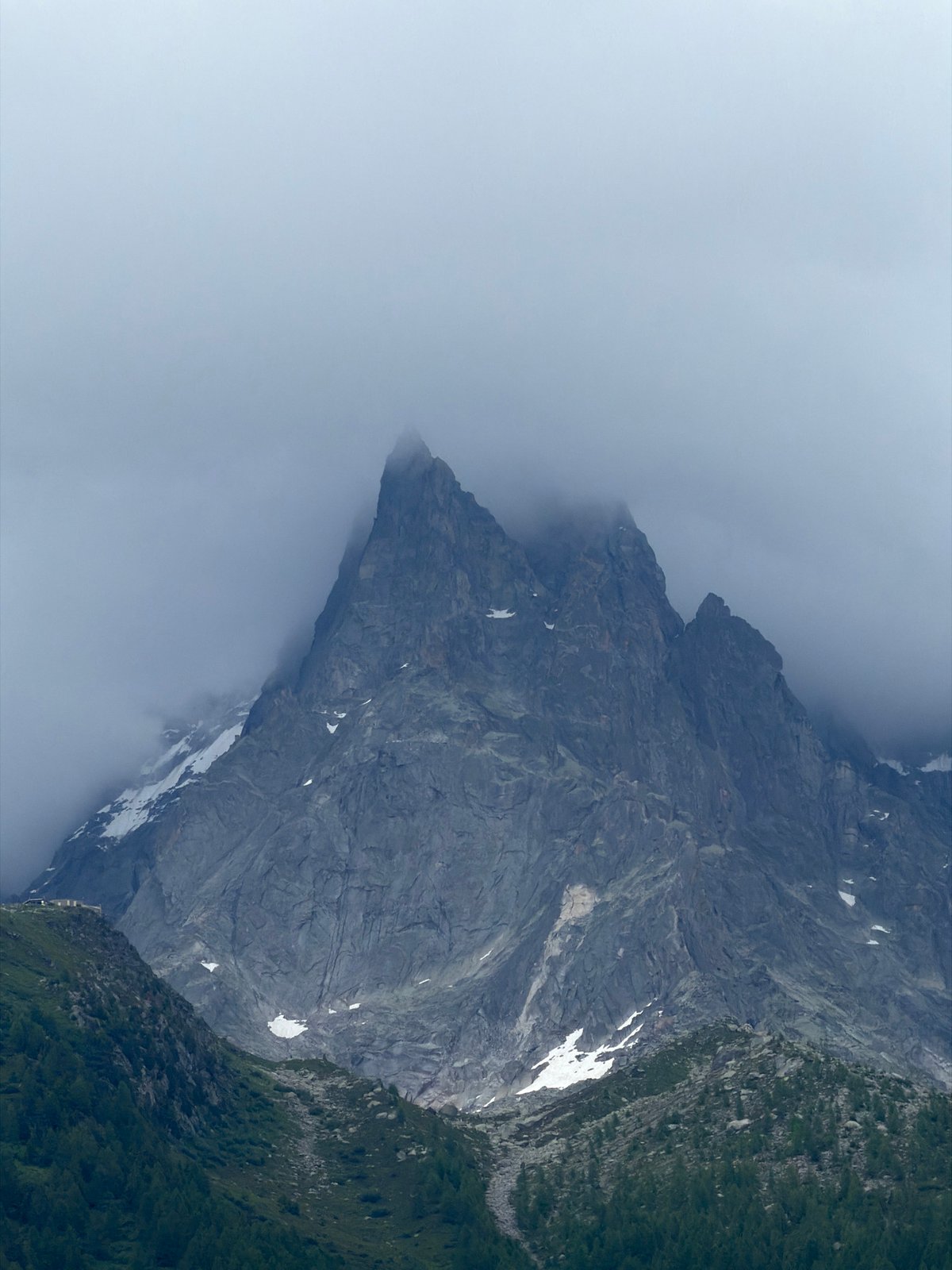 A rainy afternoon exploring Chamonix's glaciers, forests, and alpine details