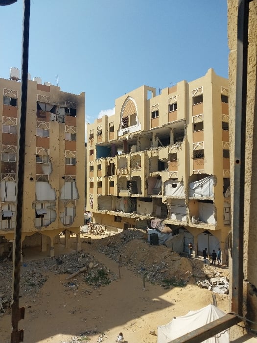 Extensive urban damage, displacement camps documented in Khan Yunis