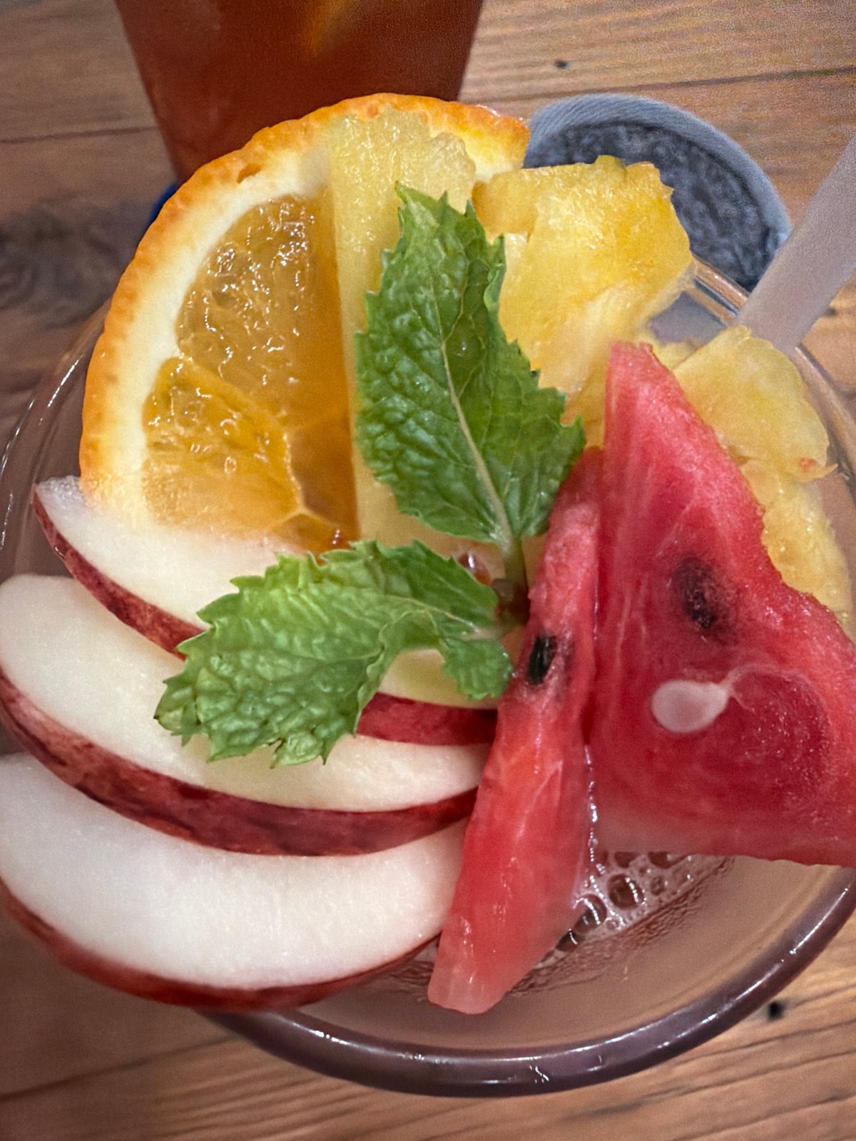 Fruit drink café visit documented in Nha Trang Vietnam
