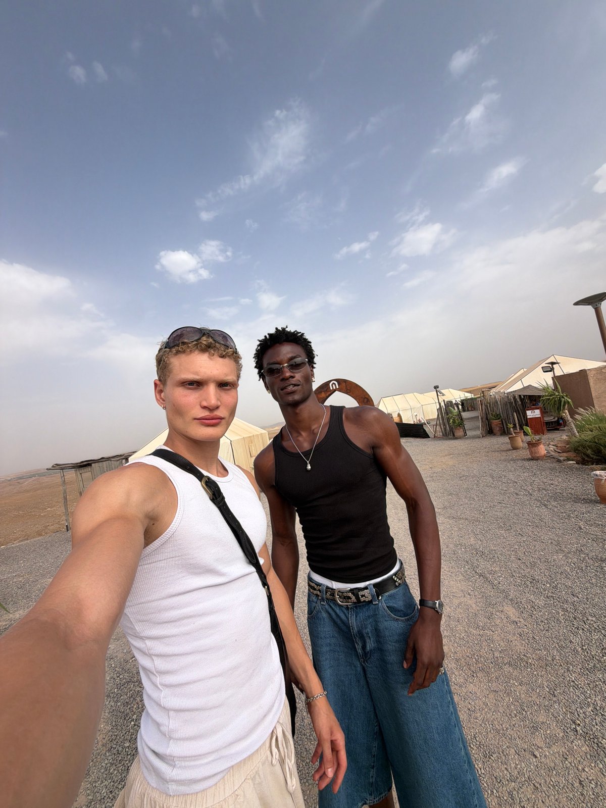 Arriving at Mia Agafay Resort in the Moroccan desert