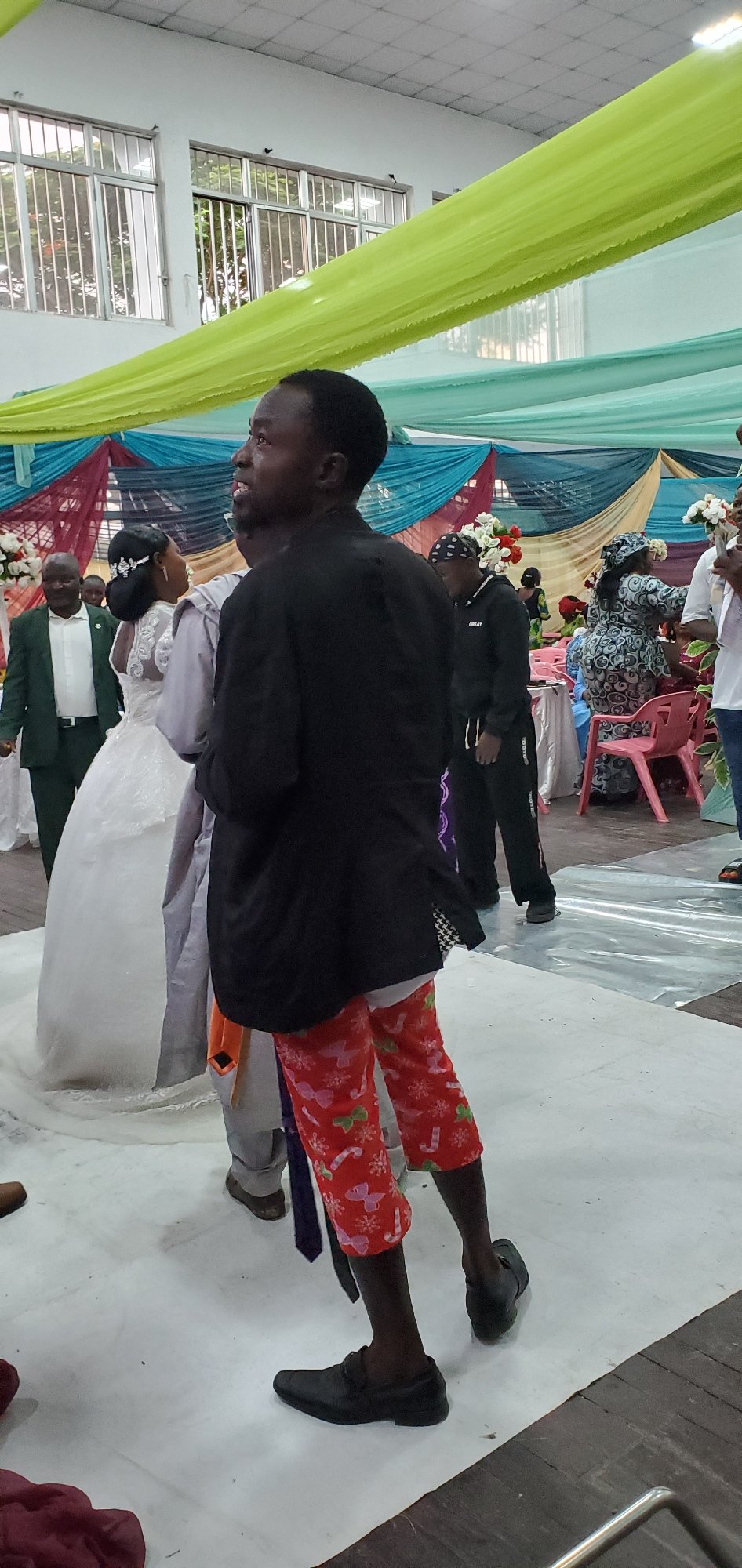 Wedding celebration captured by witnesses in Bukuru Nigeria