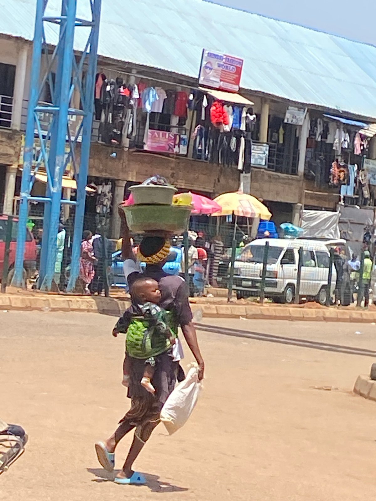 Daily street life documented across Bukuru, Nigeria