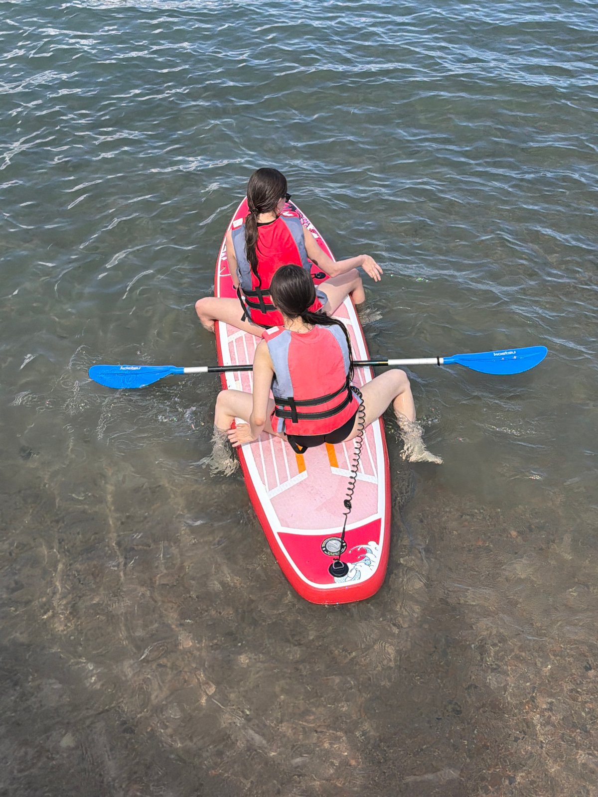 A relaxed morning at a waterside resort with beach and garden moments