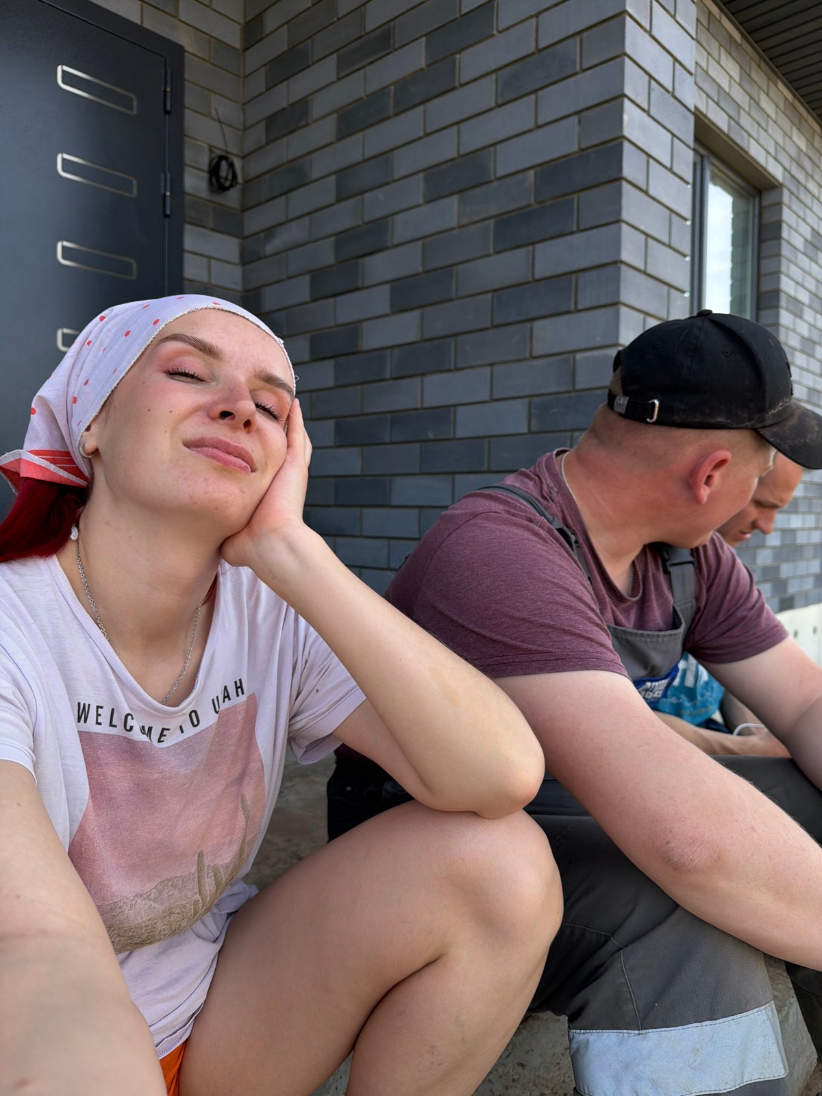 Morning leisure time documented in Chaikovsky, Russia