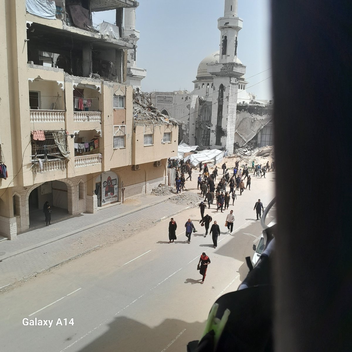 Widespread displacement and damage documented in Khan Yunis