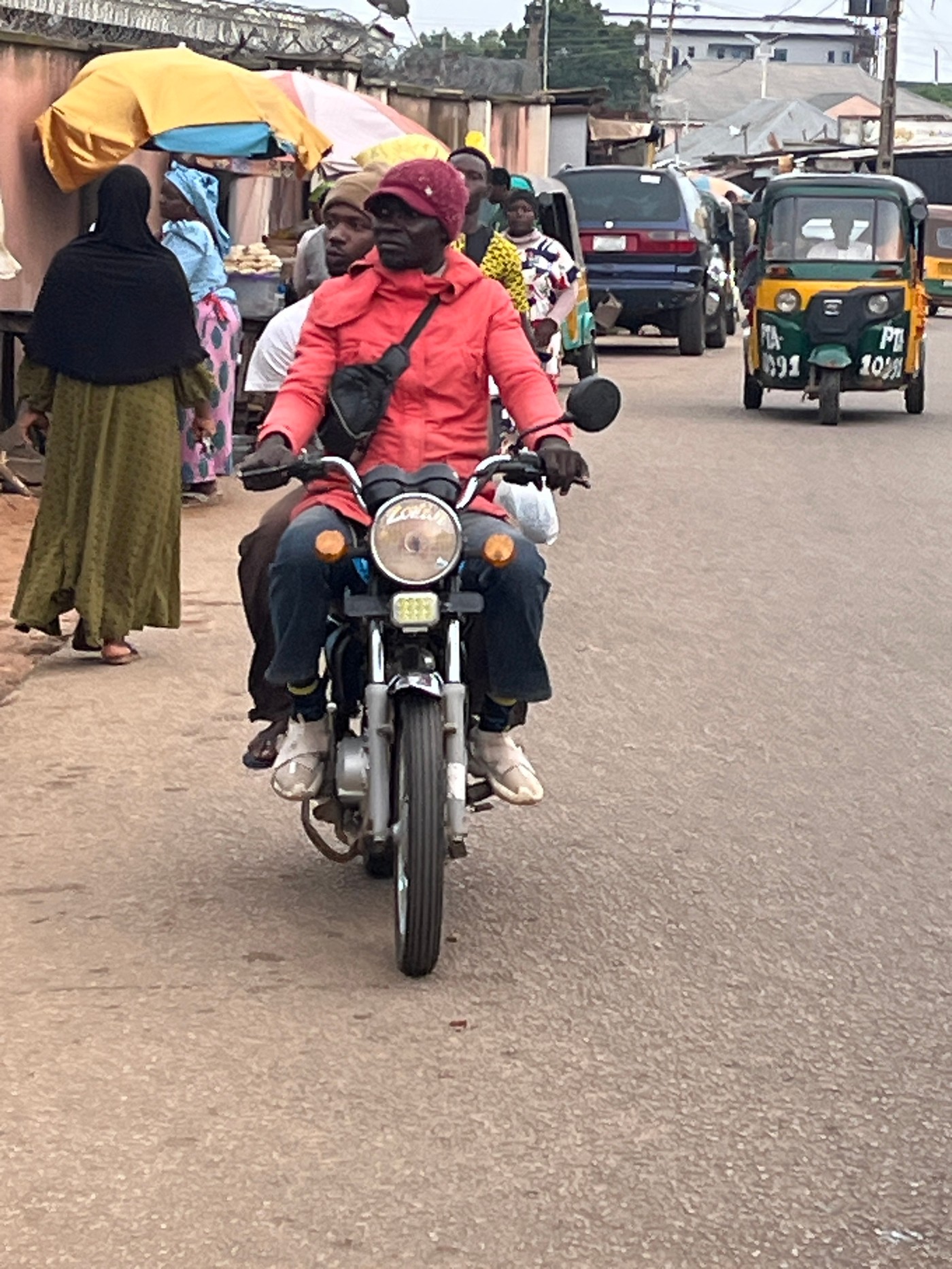 Street life, markets, and pickup soccer in Jos, Nigeria