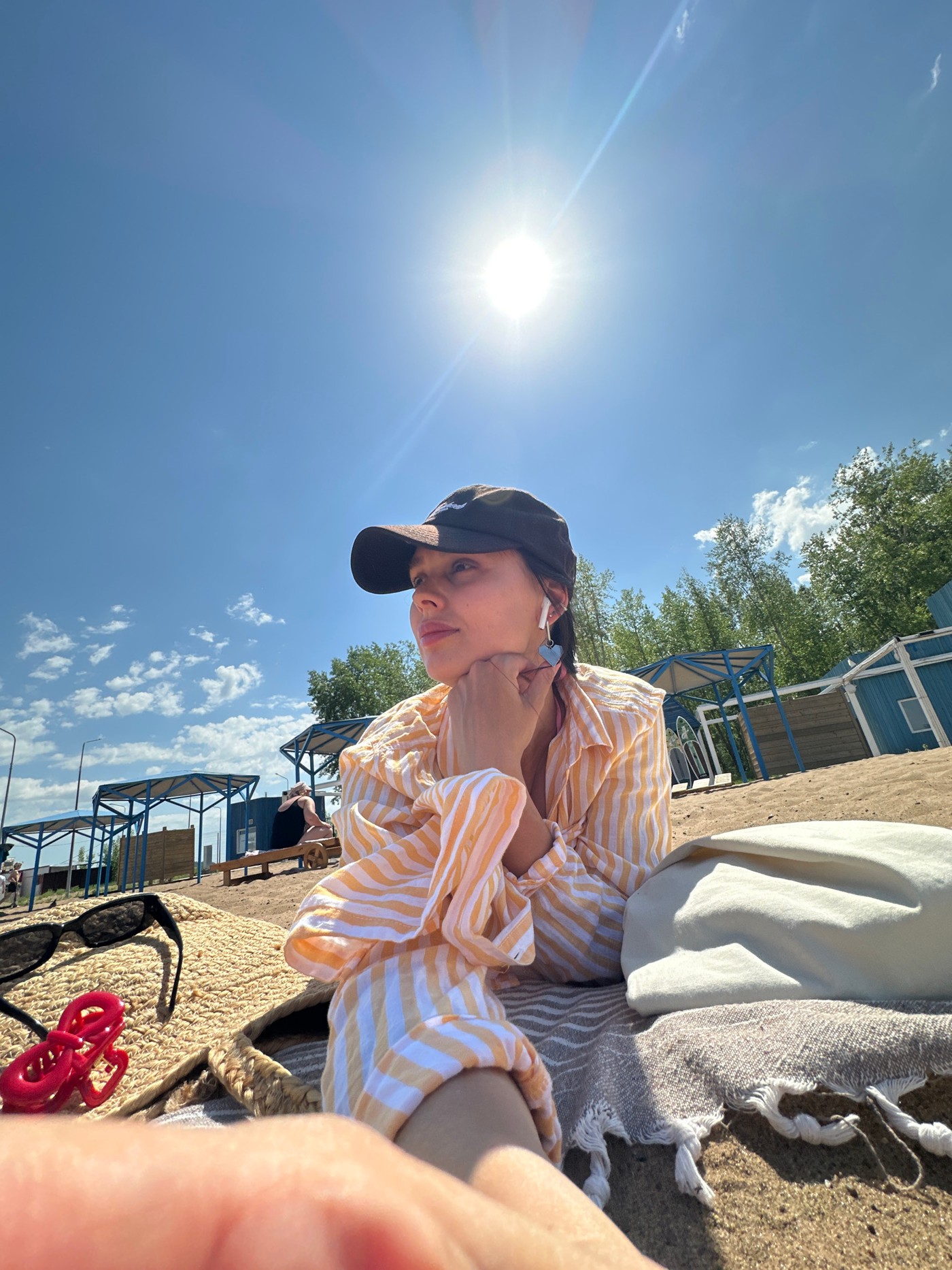 Summer recreation activities observed across Chaikovsky beach and pathways