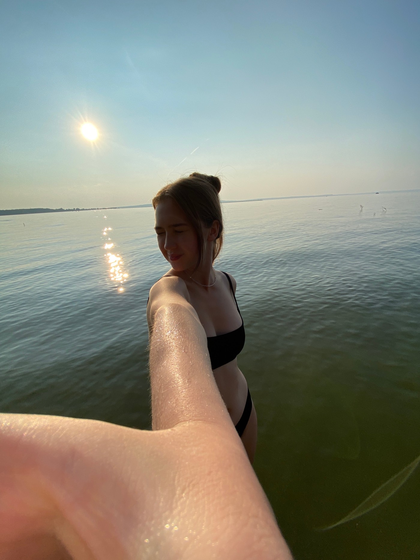 Summer afternoon on the Kama River — swimming, paddleboarding, mushrooms