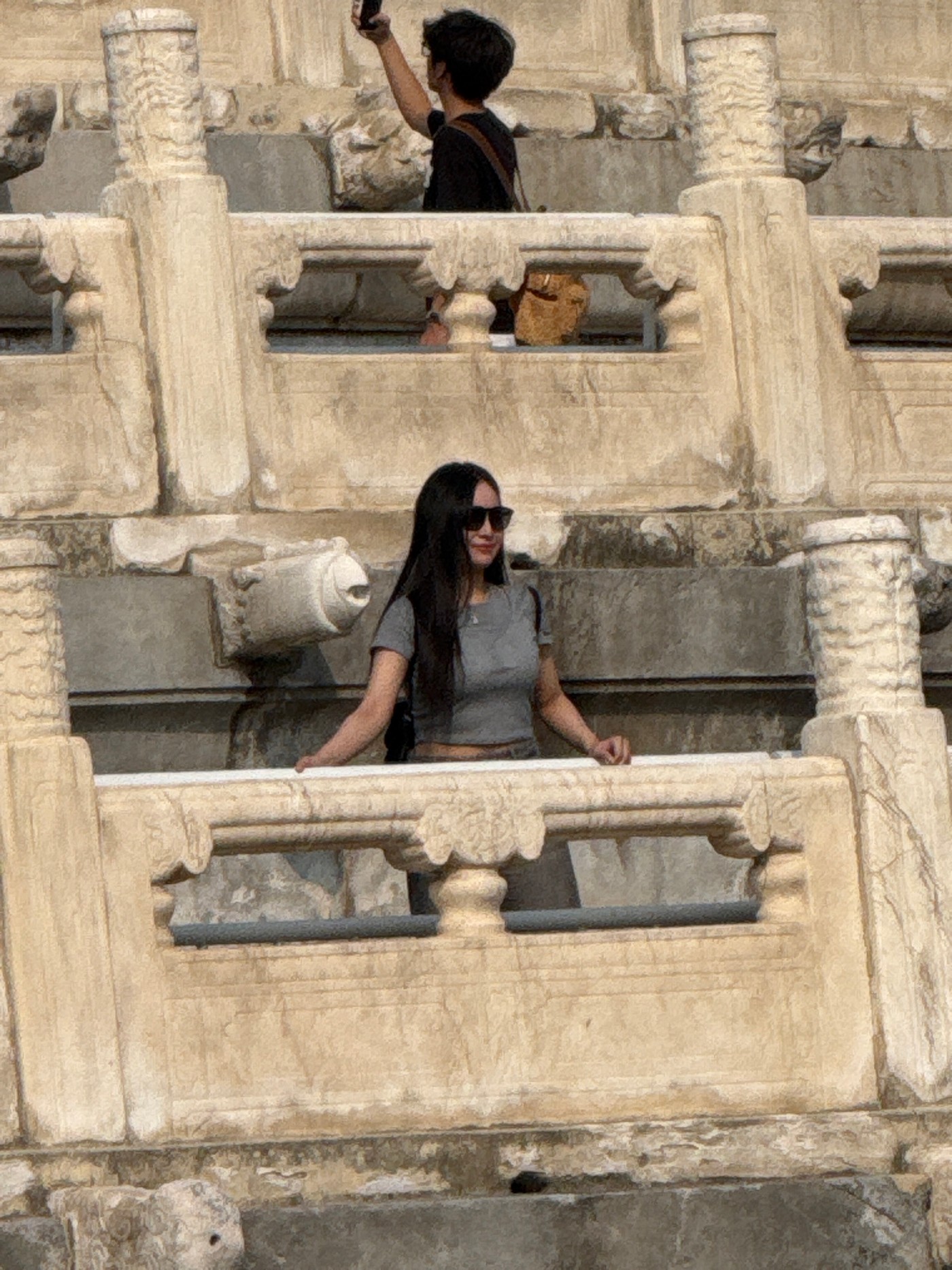 Morning visitors explore Temple of Heaven complex in Beijing
