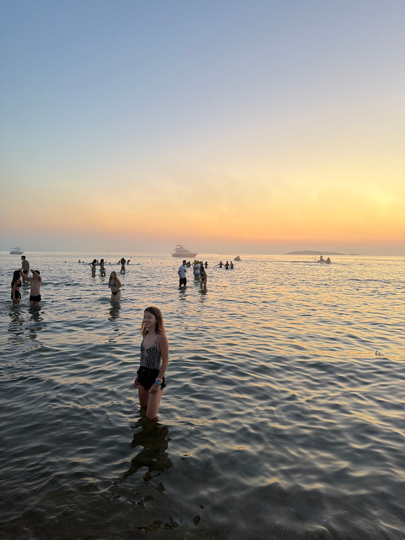 Sunset swim and outdoor festival night in Sozopol