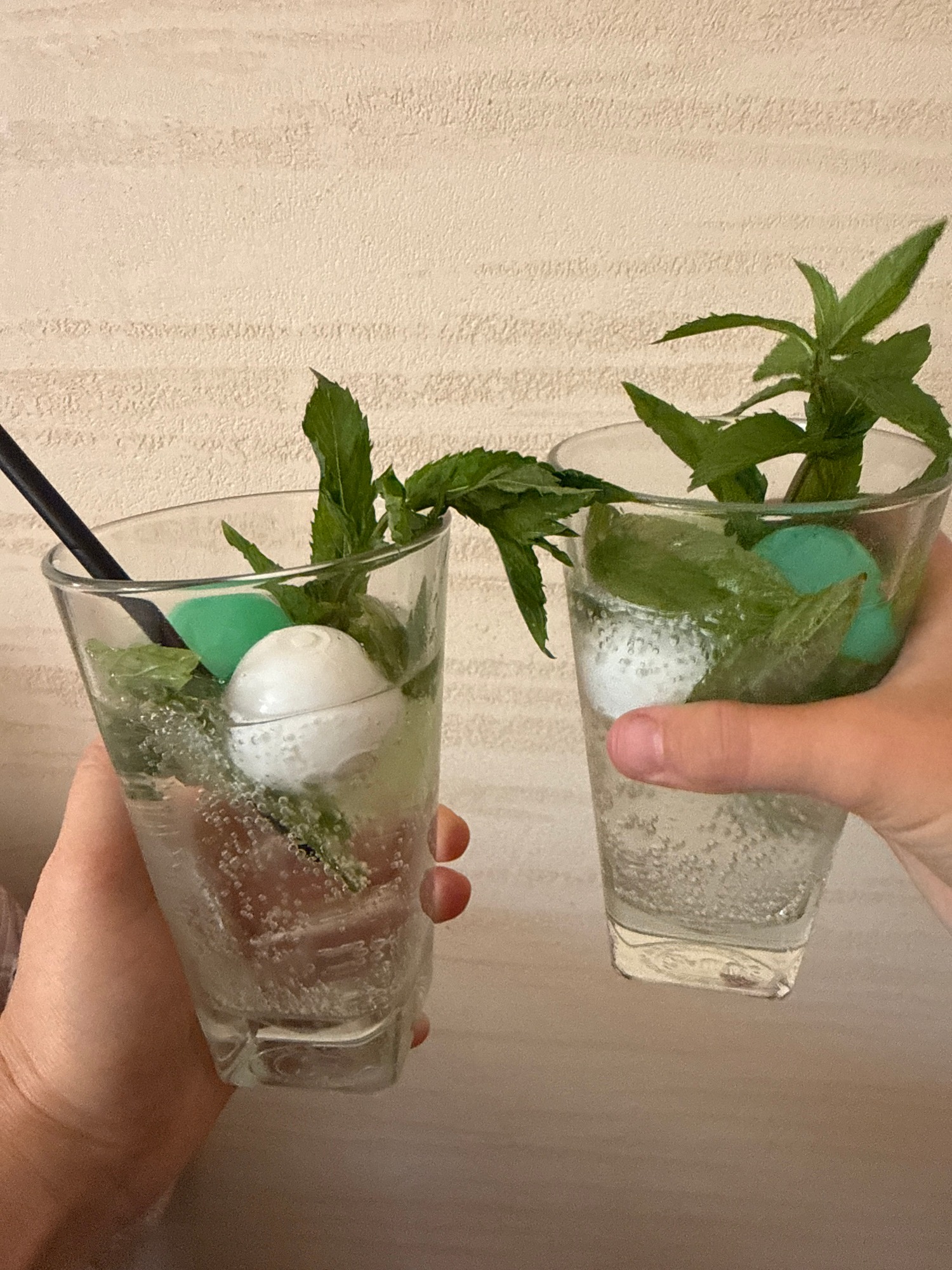 Summer morning blooms, drinks, and quiet outdoor moments