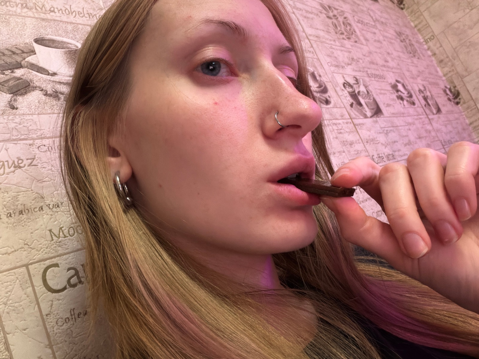 Casual close-up portraits taken in quick succession