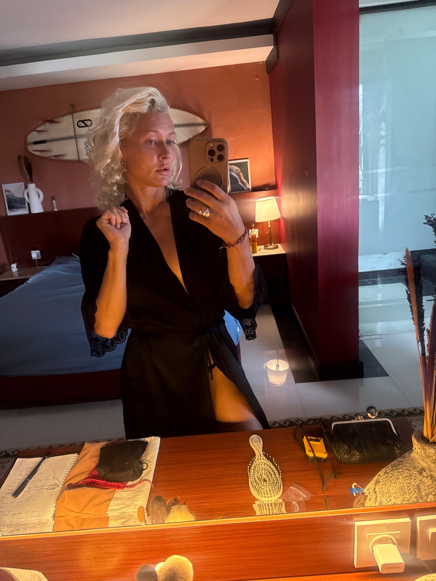 Morning selfies and city rooftops captured in coordinated location