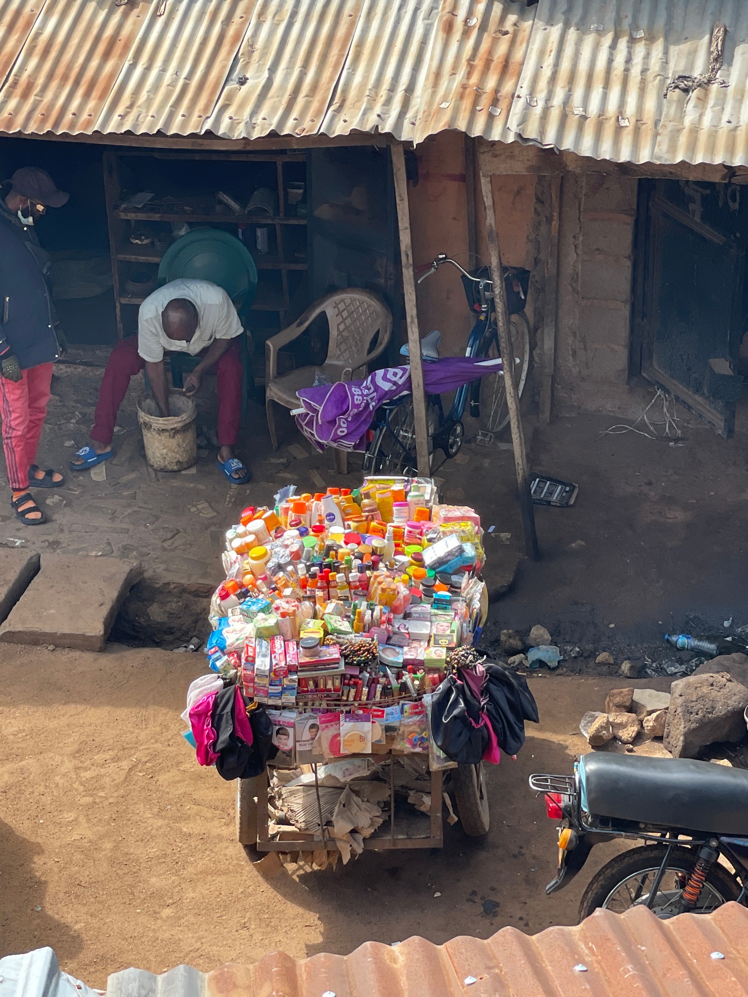 Daily life in a dense informal urban settlement