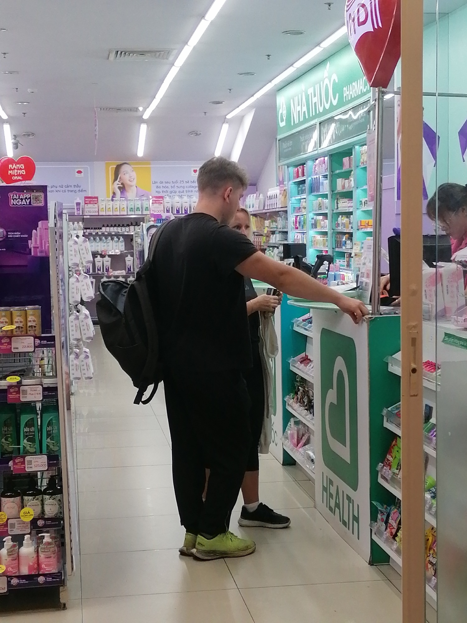 Pharmacy, costumes, a horse, and a bike — an eclectic morning