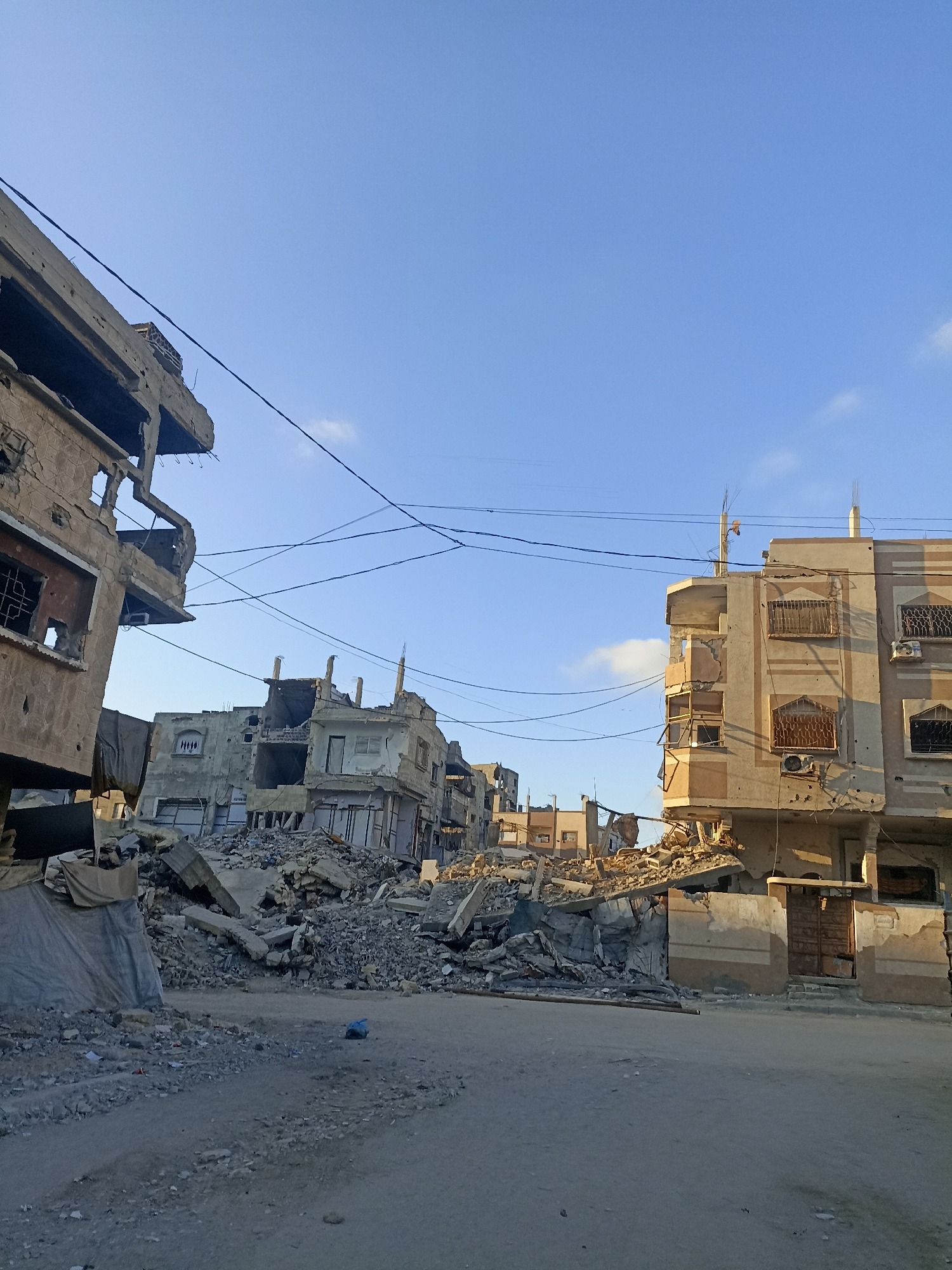 Widespread urban destruction documented across northern Gaza Strip