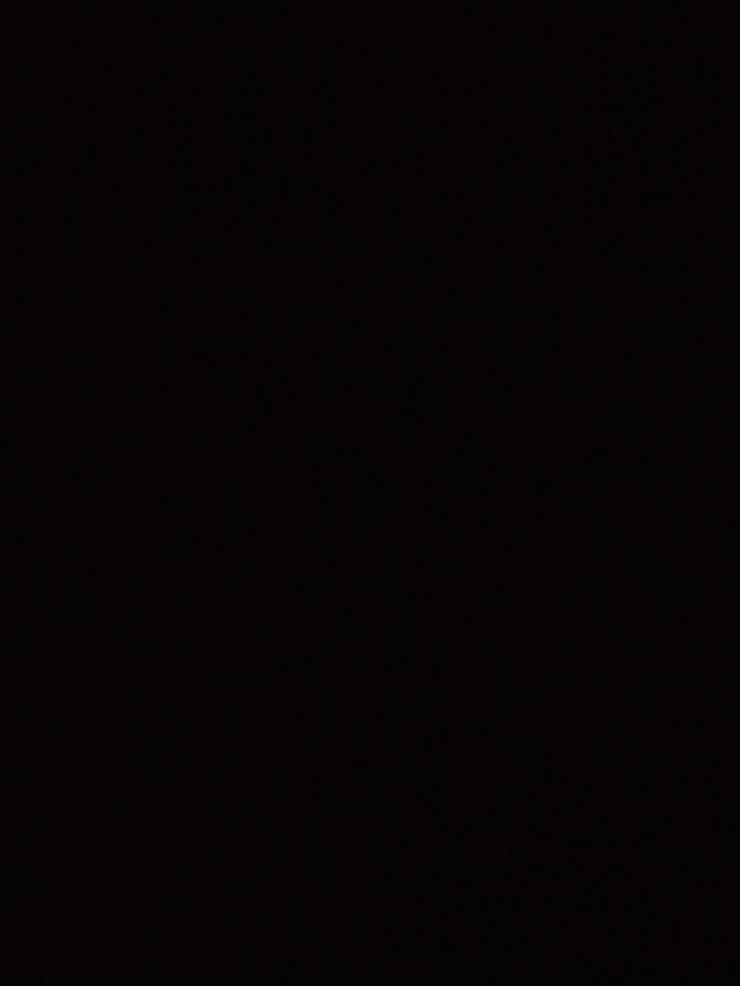 This is a black image. There are no discernible objects, people, actions, interactions, or environmental details present. Therefore, its location within the city of Unknown, Unknown cannot be determined.