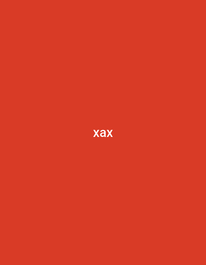 The image is a solid red background with the word "xax" written in white text in the center. There are no people, subjects, objects, actions, or interactions depicted. The environment is entirely red and appears to be a digital image or a flat surface with no discernible features beyond the text. There is no information about Verkhniachka, Ukraine, present in the image.
