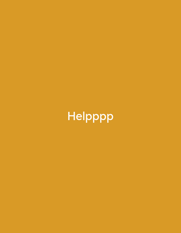 The image is a simple, solid orange background with the word "Helpppp" written in white text in the center. There are no other objects or people visible in the image, and no discernible location can be identified, including Bishkek City, Kyrgyzstan.