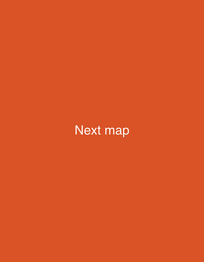 The image is a plain orange background with the text "Next map" centered in white. There are no discernible features to place this image within the city of Moscow, Russia.