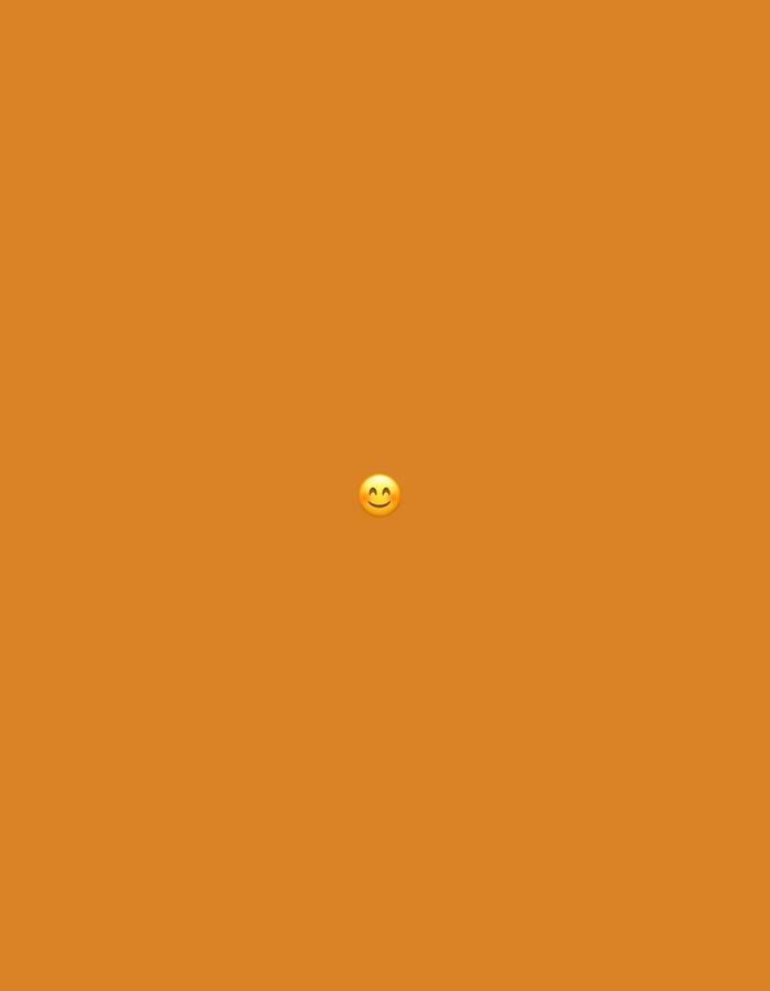 The image is a digital graphic featuring a simple, bright orange background. Centered within the image is a yellow emoji with closed eyes and a wide, curved smile. There is no contextual information to place this image within Mararaba, Nigeria, or any other specific location. The image is solely a graphical representation of an emoji on a solid color background.