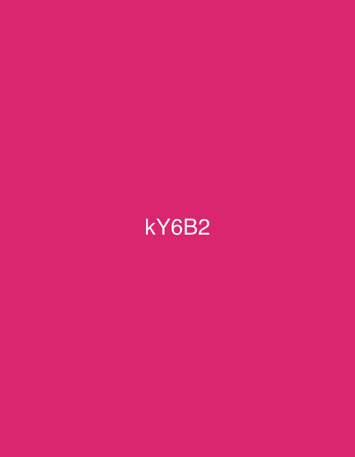 The image shows a solid pink background with white text in the center reading "kY6B2". There is no information within the image to suggest a location in Saint Petersburg, Russia, or any other specific geographical setting. The image contains no people, subjects, objects, or actions.