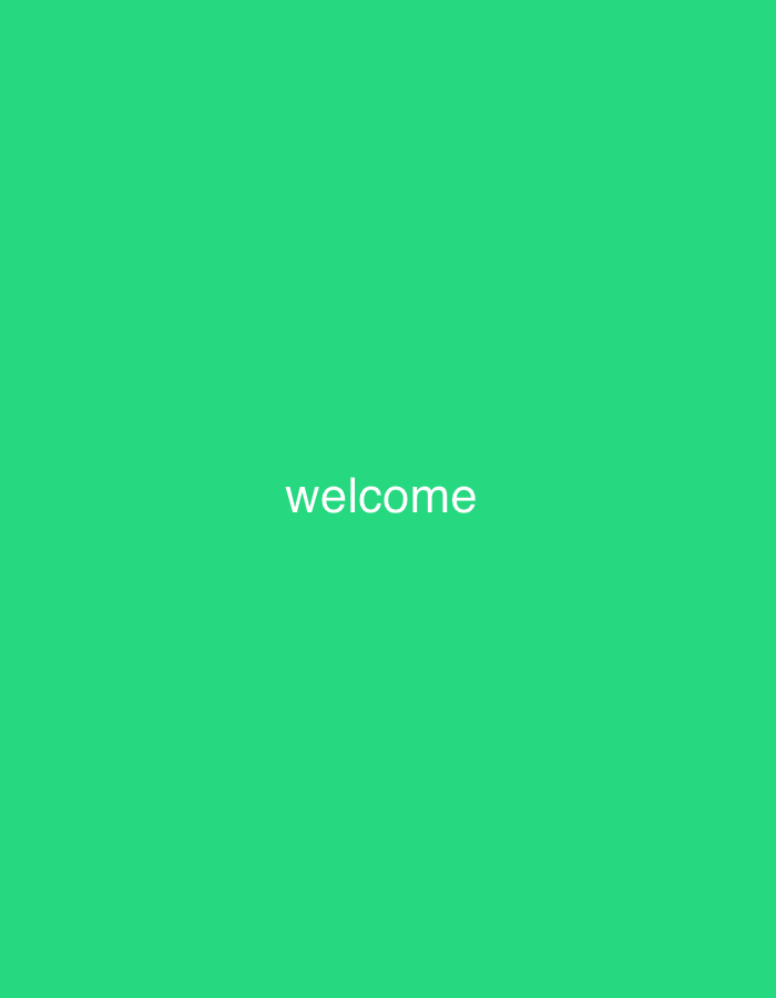 The image displays the word "welcome" in white text centered on a solid, vibrant green background. There is no discernible location in the city of Batumi, Georgia, or any other environmental context. The image is a simple graphic with text on a colored background.