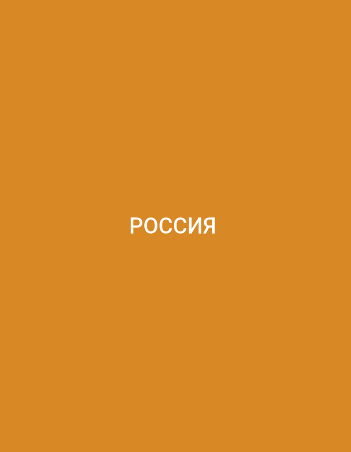 The image is a simple, solid orange background with white text in the center that reads "РОССИЯ". There are no other objects, people, or environmental details visible in the image. The text is written in Cyrillic script. The location in Küçükçekmece, Turkey, is irrelevant to the content of the image itself.