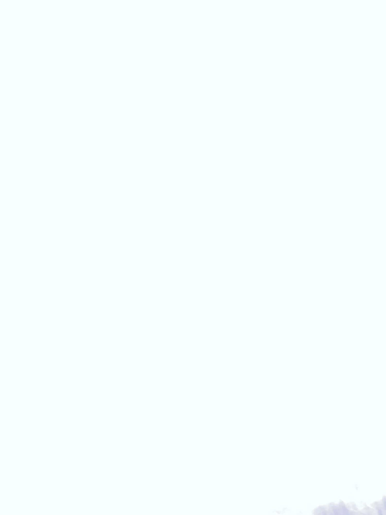 The image is a white, empty background with a faint, almost imperceptible light purple abstract shape in the bottom right corner. It does not depict any recognizable landmarks or elements within the city of Yerevan, Armenia. The scene is devoid of people, subjects, objects, actions, or interactions.