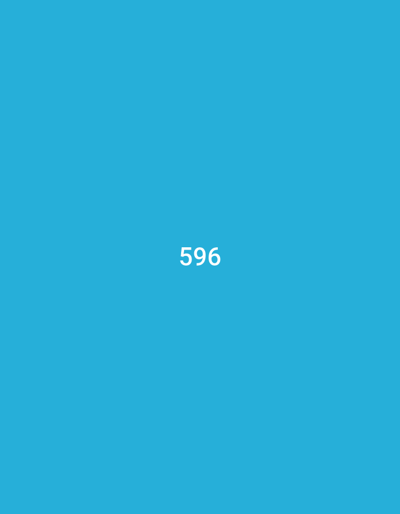 The image is a solid blue background with the number "596" in white font centered on the image. The coordinates provided are for the Kecamatan Candi, Indonesia, but the image does not provide any information about the location. There are no people, objects, or actions present in the image.