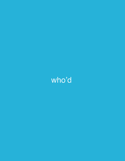 The image is a solid, vibrant blue background with the word "who'd" centered in white text. There are no people, objects, or discernible environmental features in the image, and therefore it cannot be associated with a specific location in Jalingo, Nigeria or any other city.