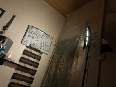 The image showcases a whiteboard with handwritten notes. "E-CTA" is at the bottom left, followed by "Check and update 16 Brandy." Above, "Quantum Leap" is written. A diagram links "92.50=95" to another circled term. "FREEDOM FATE" is written at the top right. The notes appear to be strategic planning or conceptual brainstorming. The whiteboard is placed in a room with a striped window covering.