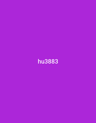 The image displays a plain, vibrant purple background. Centered on this monochromatic field, the white alphanumeric text "hu3883" is clearly visible. There are no other subjects, objects, or activities depicted. The scene offers no specific environmental or temporal cues, being a simple color field with text. The image is associated with the location context of Yerevan, Armenia.
