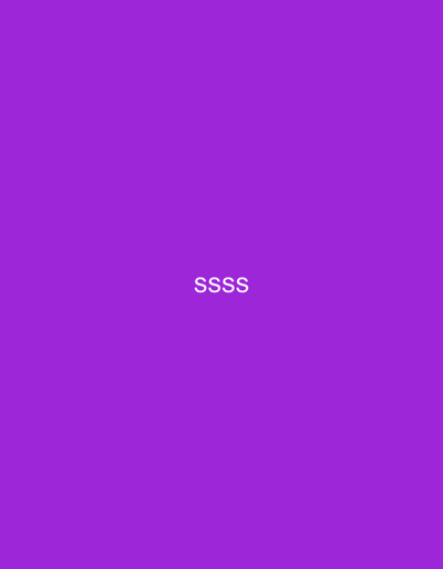 The image is a plain purple background with the text "SSSS" centered in white. There are no people, objects, scenes, or events depicted. The text is the only notable detail. The location context of Kafr Yasif, Israel is irrelevant to the content of the image.