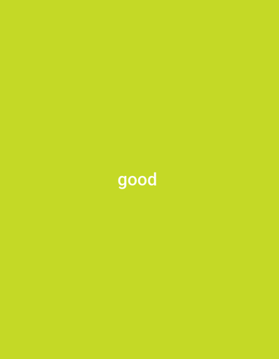 This media file is a minimalist image with a solid, vibrant lime green background. Centered on the background is the word "good" written in a simple, white, sans-serif font. The text appears to be the sole subject of the image, conveying a positive and uncomplicated message. There are no people, objects, or discernible scene elements other than the text. The context of Prague, Czechia, does not provide any visual cues within the image itself; it is likely external information. The time of day, weather, and specific location within Prague are not evident from the image. The overall emotion conveyed is one of simplicity and positivity, directly stemming from the word "good."