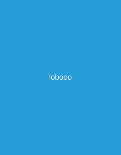The image is a plain blue background with the word "lobooo" in white text centered on the screen. There is no discernible location in El Maco, Venezuela.