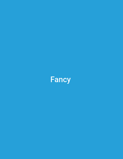 The image is a solid blue background with the word "Fancy" written in white text in the center. There is no information available about the city of Shaba, Nigeria, in relation to this image.