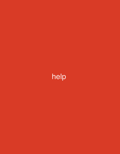 The image is a solid red background with the word "help" written in white text in the center. There is no information in the image that can be used to determine its location in the city of Старое Бобренево, Russia.