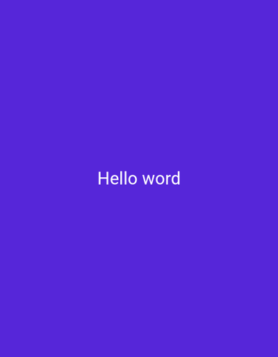 The image is a solid purple background with the text "Hello word" in white font near the bottom center of the image. There are no other details visible in the image. The coordinates 45.788, 3.11 place this location in Clermont-Ferrand, France. The image has a resolution of 1280x720.