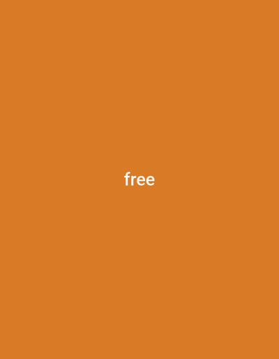 The image is a plain orange background with the word "free" written in white text in the center. There is no indication of the city of Numan, Nigeria, or any other environmental or contextual information.