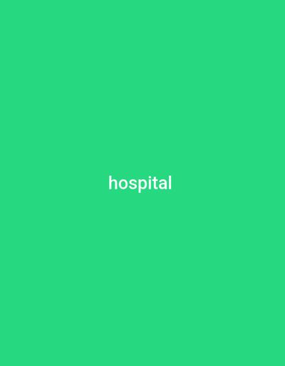 The image is a solid, bright green background with the word "hospital" centered in white text. There are no other visible objects, people, or environmental details. The location of Sunkani, Nigeria, is not depicted in this image.