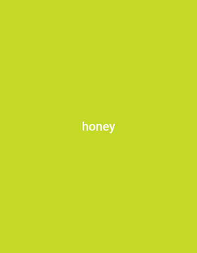 The image is a minimalist graphic featuring the word "honey" in white text centered on a lime green background. There are no people, objects, or actions depicted. The location in the city of Numan, Nigeria is not relevant to the visual content of this image.